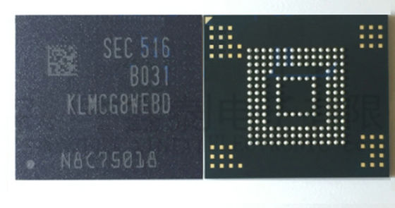 Κίνα Τσιπ μνήμης GEN6 KLMCG8WEBD-B031 BGA 64GB EMMC για το προσωπικό Η/Υ 1.8/3,3 Β εργοστάσιο