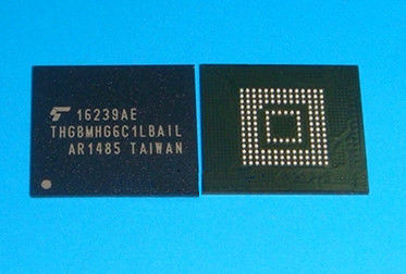 Κίνα THGBMHG6C1LBAIL ολοκληρωμένο κύκλωμα 64Gb (8G Χ 8) MMC 52MHz 153-WFBGA αστραπιαίας σκέψης NAND 64gb Emmc διανομέας